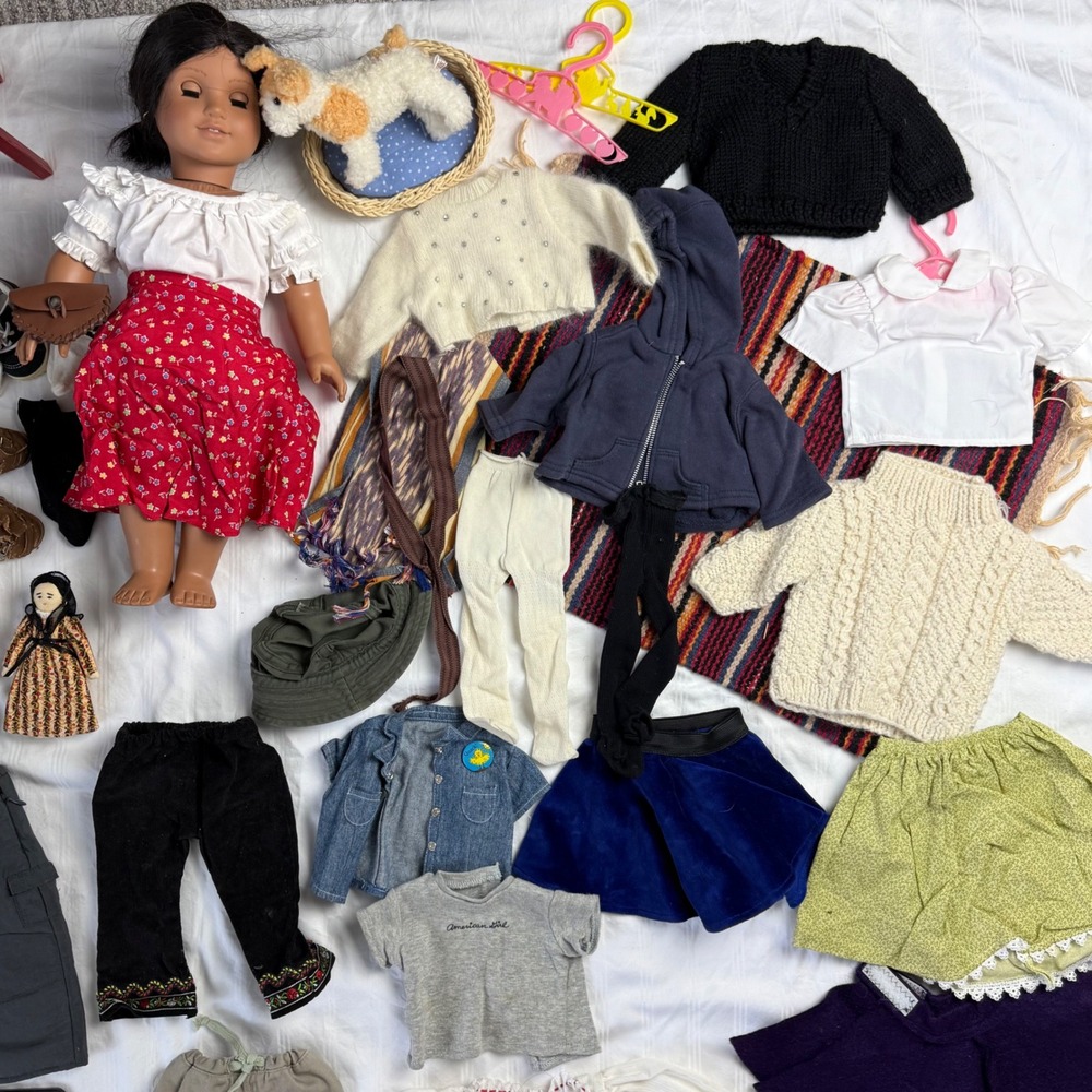 Josefina Vintage American Girl Doll Clothes Lot Outfits Accessories Bundle‎